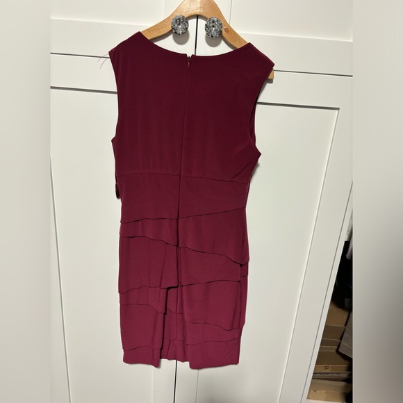 White House Black Market Instsntly Slimming dress GUC - size 12 - Picture 2 of 4